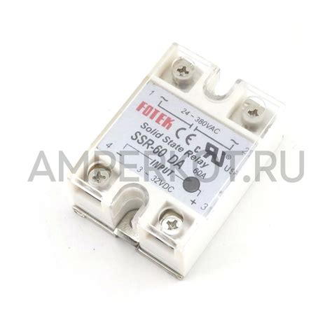 Купить Твердотельное реле FOTEK SSR-60DA в Санкт-Петербурге