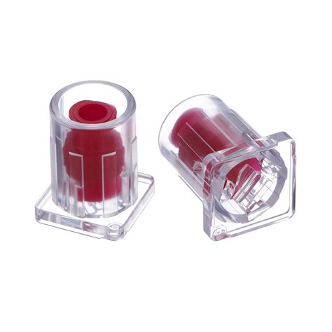 Tamper Evident Syringe Cap Red