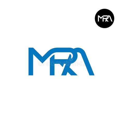 Mra Logo Letter Monogram Design Stock Vector Illustration Of Monogram