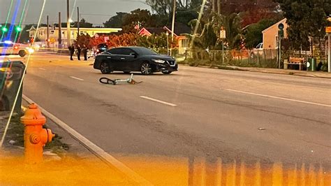 Woman On Bicycle Struck And Killed By Car While Crossing Street In