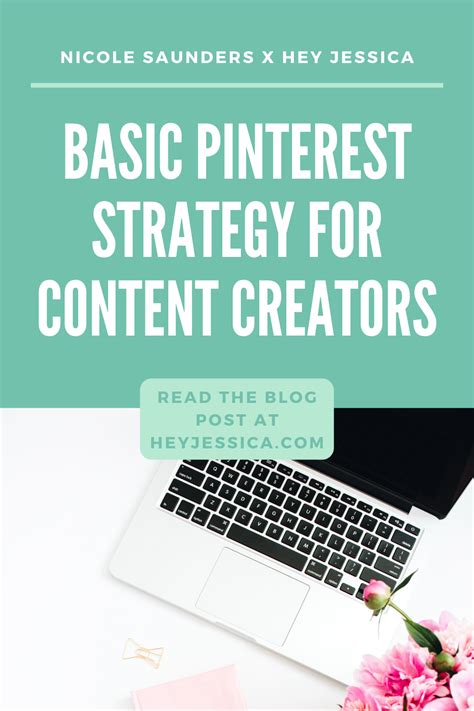 Basic Pinterest Strategy for Content Creators | Jessica Stansberry