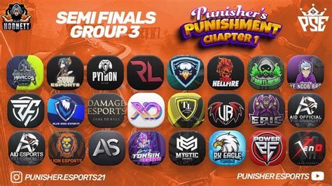 PUNISHER ESPORTS PRESENTS PAID SCRIMS 1 2 3 4 PSE PUNISHERESPORTS