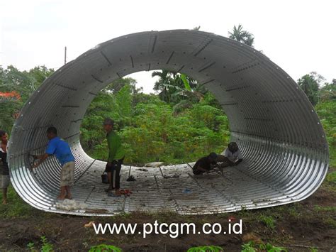 Jual Gorong Gorong Baja Armco Gorong Gorong Baja Multi Plate Pipe