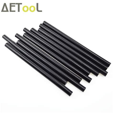 Aetool Pcs Lot Mmx Mm Black Color Glue Stick Clear Adhesive For