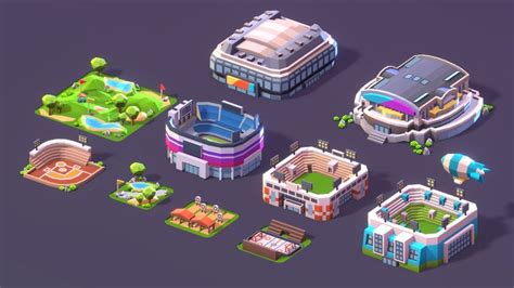 Gocity Models On Behance Entertainment Design Cartoon Building Game