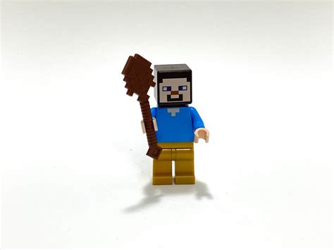 Minecraft Steve Lego Minifigure - Etsy