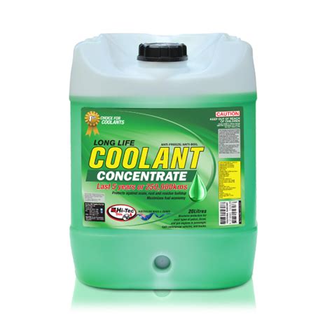 Long Life Coolant Green – Superior Engine Protection | Hi-Tec Oils