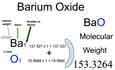 Barium Oxide Bao Molecular Weight Calculation Laboratory Notes