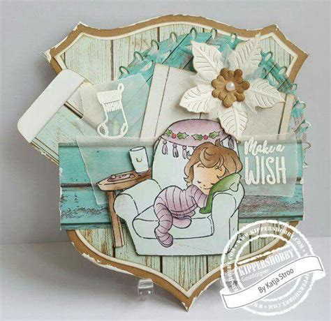 Pin Van Joyce Martens Op 470 713 132 Dutch Doobadoo Shape Art Label