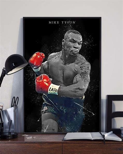 Mike Tyson Posters Mike Tyson Boxer Mike Tyson Art Mike Etsy