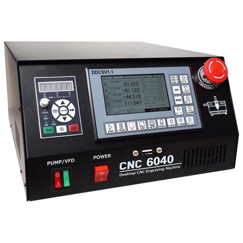 CNC Control Box DSP 4axis AC spindle drive 4axis CNC control box MACH3 ...