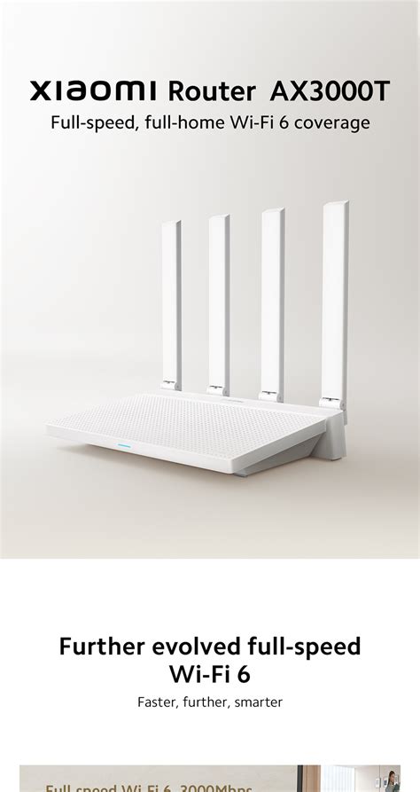 Xiaomi Router AX3000T Up To 3000Mbps Speed WIFI 6 Buffer Free 4K Movie