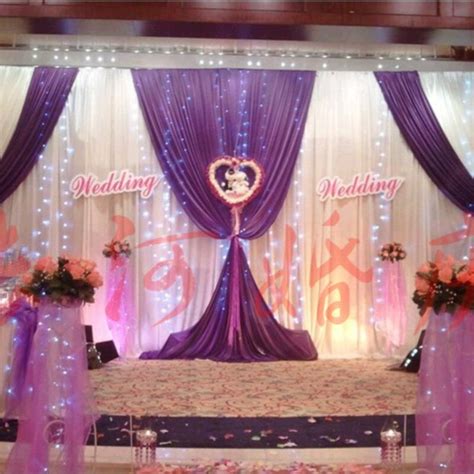 Hot Wedding 3mx6m Backdrop Luxurious Wedding Supplies Stage Background