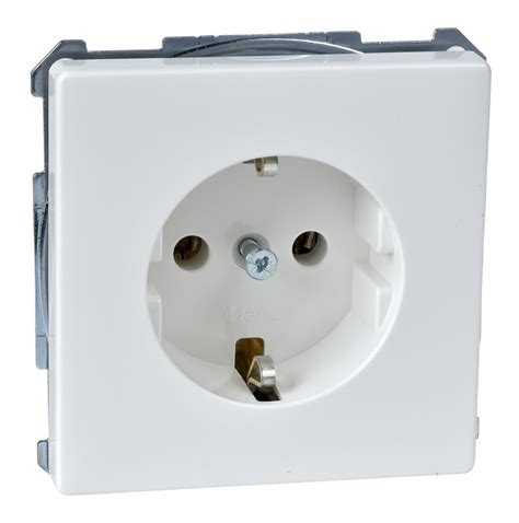 Розетка Schneider Electric MERTEN SYSTEM DESIGN, скрытый монтаж, с ...