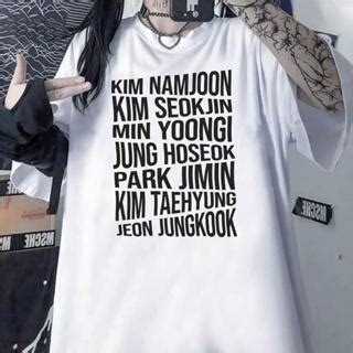 Camiseta Unissex Bts Bangtan Kpop Kim Namjoon Kim Seokjin Min Yoongi