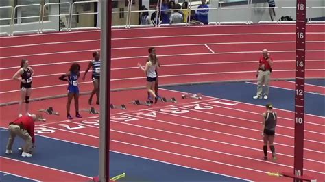 High School Girls' 55m Hurdles Class 4, Prelims 1 | VHSL Group 4A State ...