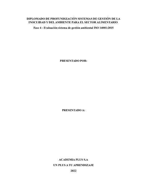 Calaméo Diplomado De Profundización Sistemas De Gestión De La