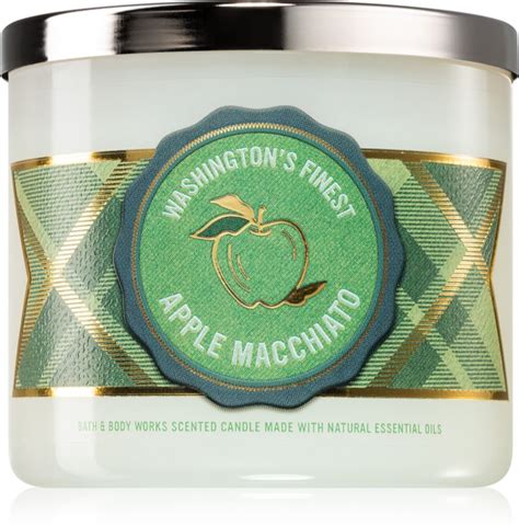 Bath Body Works Apple Macchiato Scented Candle Notino Ie