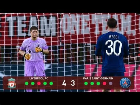 Pes Goalkeeper Gerrard Penalty Kicks Liverpool Vs Paris