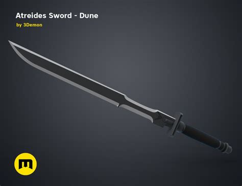 Atreides Sword 1 Dune 3demon 3d Print Models Download