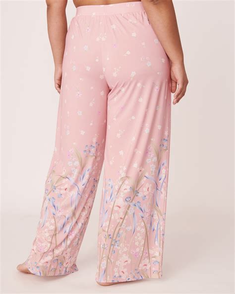 La Vie En Rose Recycled Fibers Wide Leg Pants