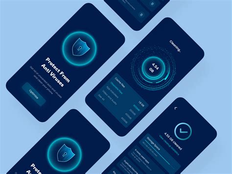 Antivirusmalware Security🛡️ App Ui Design Behance