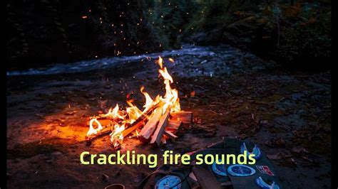 Crackling Fire Sounds For Sleep Study Relax Youtube