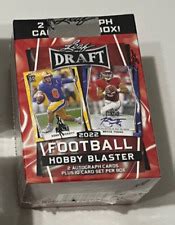 Leaf Draft Football Checklist Set Details Blaster Box Info