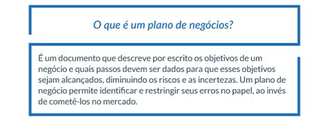 Plano De Neg Cios Como Fazer Exemplos Modelos Prontos