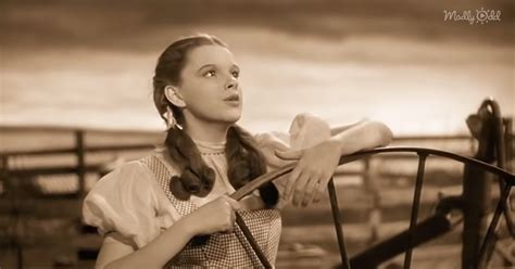 Judy Garland S Somewhere Over The Rainbow In Timeless Original Video