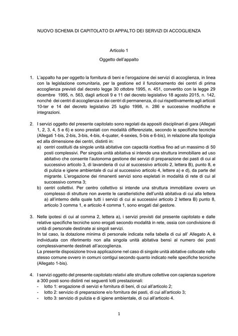 Fognano A1 Capitolato D Appalto Pdf DocDroid