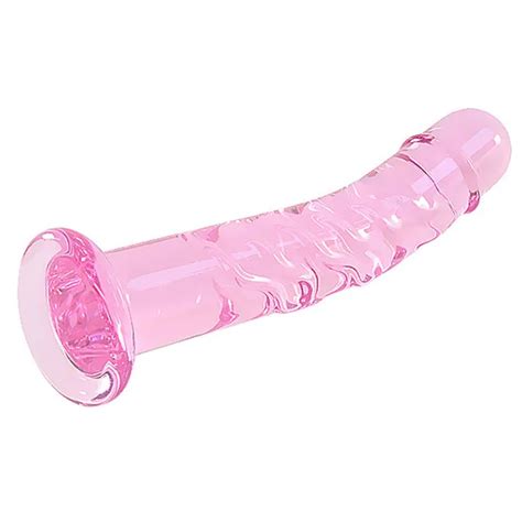 Looking For Wholesale From 30 Pieces Pink Glass Dildo Anal Plug G Spot