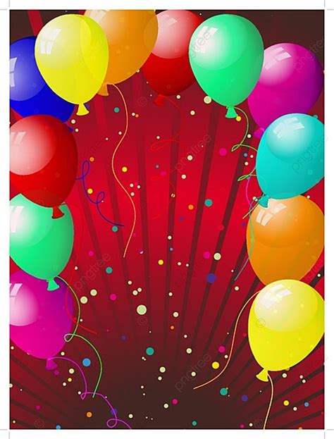 Beautiful Balloons In The Air Background, Background, Celebrations ...