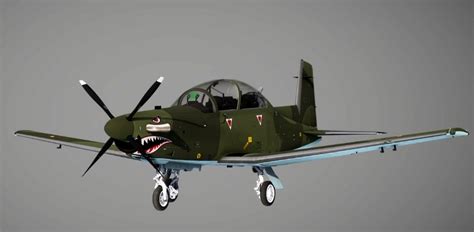 Iris Simulations T-6B Texan II Green Camo (fictional) for Microsoft ...