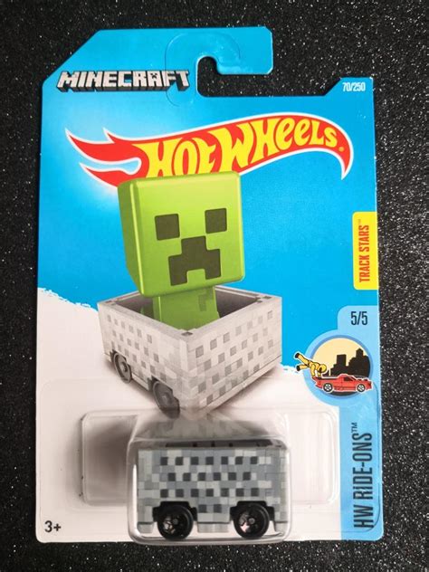 Hot Wheels Minecart Minecraft Mojang Hobbies Toys Toys Games On Carousell