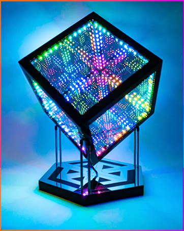 The Hyperspace Lighting Company Hypercube Nano Infinity Cube Led Light