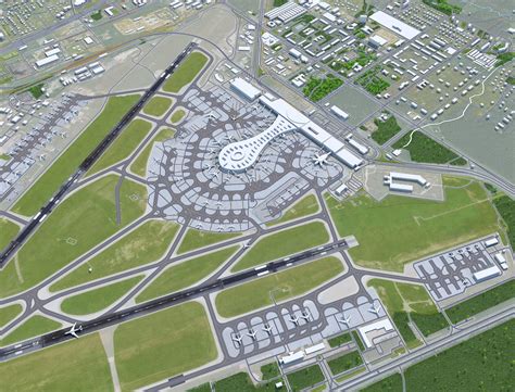 Vnukovo Airport - 3D Model by 3dstudio