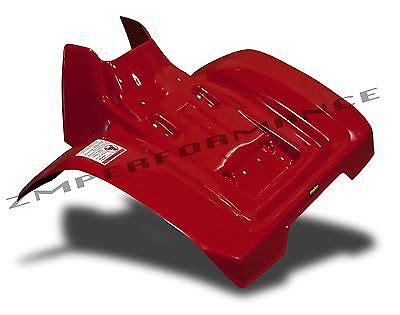 NEW HONDA ATC200S ATC 200S PLASTIC REAR FENDER RED 84 86 ATV Side By