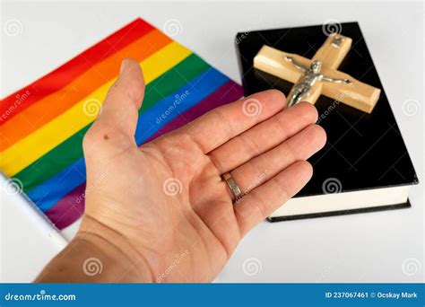 Same Sex Marriage Stock Image Image Of Jesus Cross 237067461