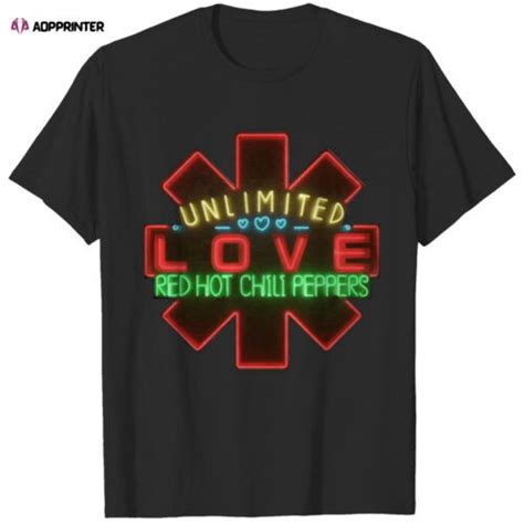 Red Hot Chili Peppers Unlimited Love World Tour Shirt Aopprinter