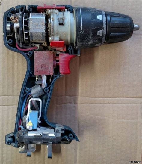 Разборка шуруповерта Bosch 14 4