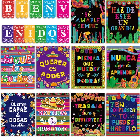 Buy Pieces Bienvenidos Inspirational Spanish S Colourful Spanish