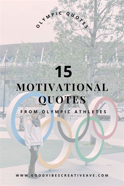 15 Motivational Quotes From Usa Olympic Athletes Good Vibes Creative