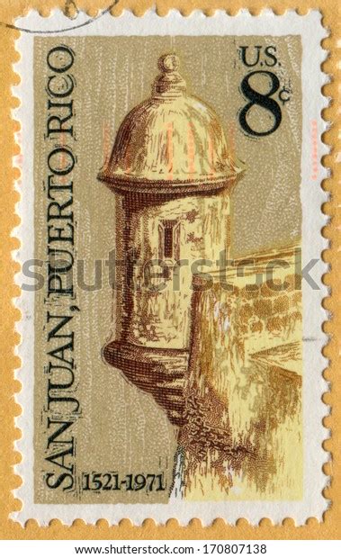 Usa Circa 1971 Postage Stamp Printed Stock Photo 170807138 Shutterstock