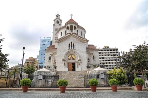 Beiruts Armenian Catholic Cathedral Of Saint Elias And Saint Gregory