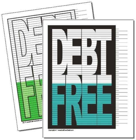 The Original Debt Free Chart – Debt Free Charts