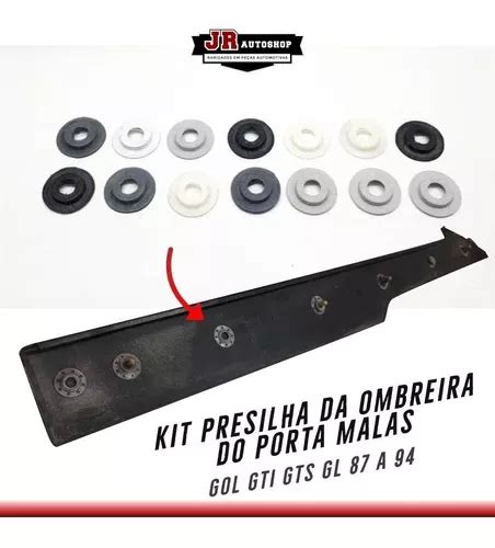 Kit Presilha Da Ombreira Porta Malas Gol Gti Gts Gl A Mercadolivre