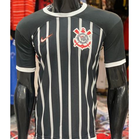 Camisa Camiseta Time De Futebol Corinthians 2023 Nacional Premium