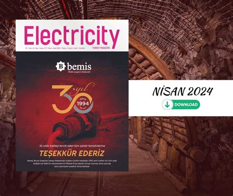 Electricity Turkey Magazine April Electricity Turkey Magazine