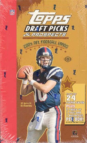 2004 Topps Draft Picks And Prospects Football Hobby Box DA Card World